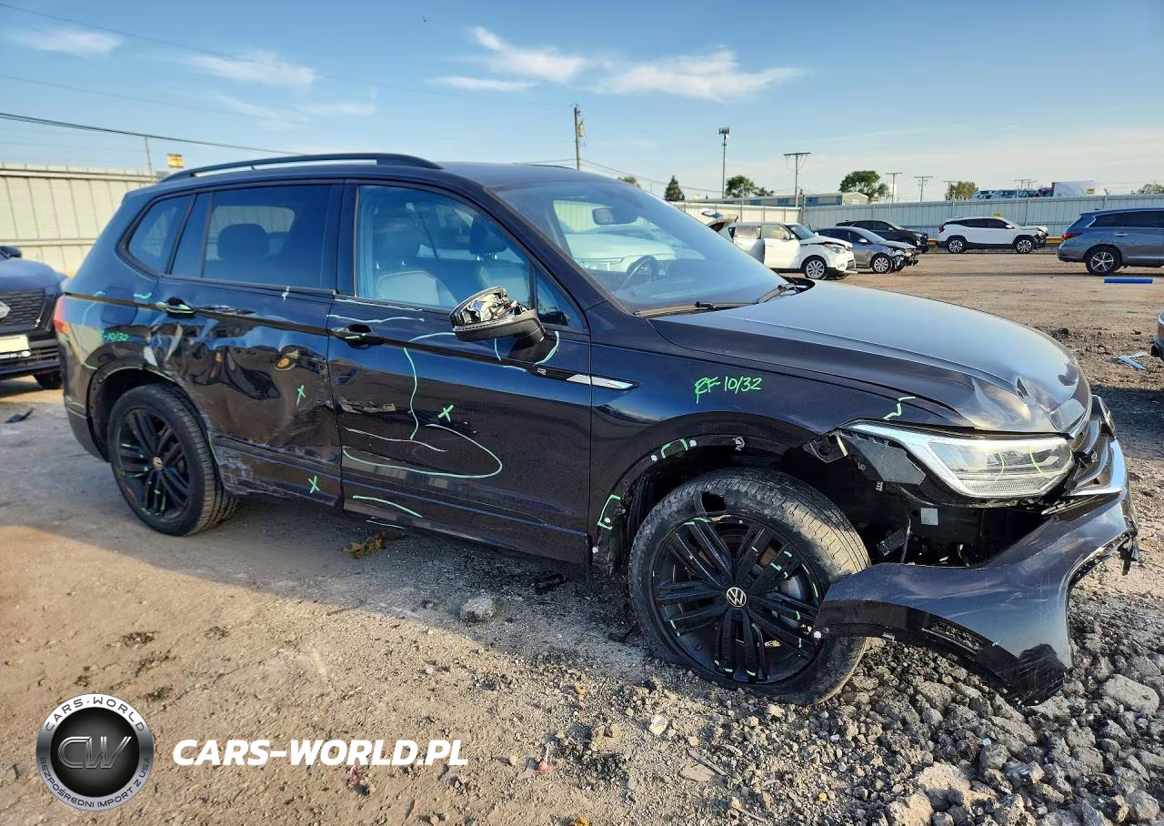 2022 Volkswagen Tiguan Se R-Line Black VIN:3VV8B7AX8NM065394 - 4