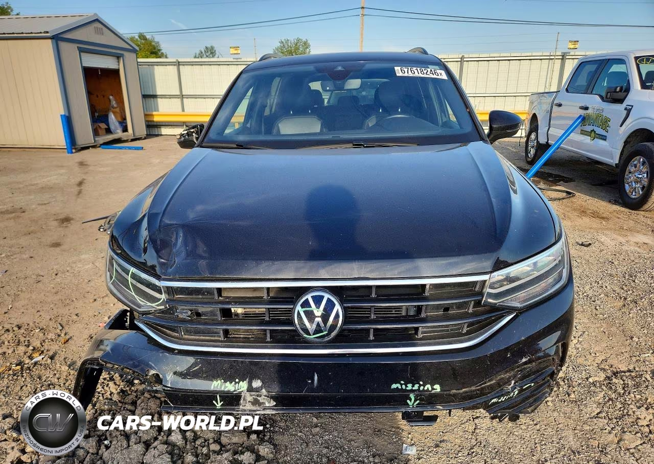 2022 Volkswagen Tiguan Se R-Line Black VIN:3VV8B7AX8NM065394 - 5