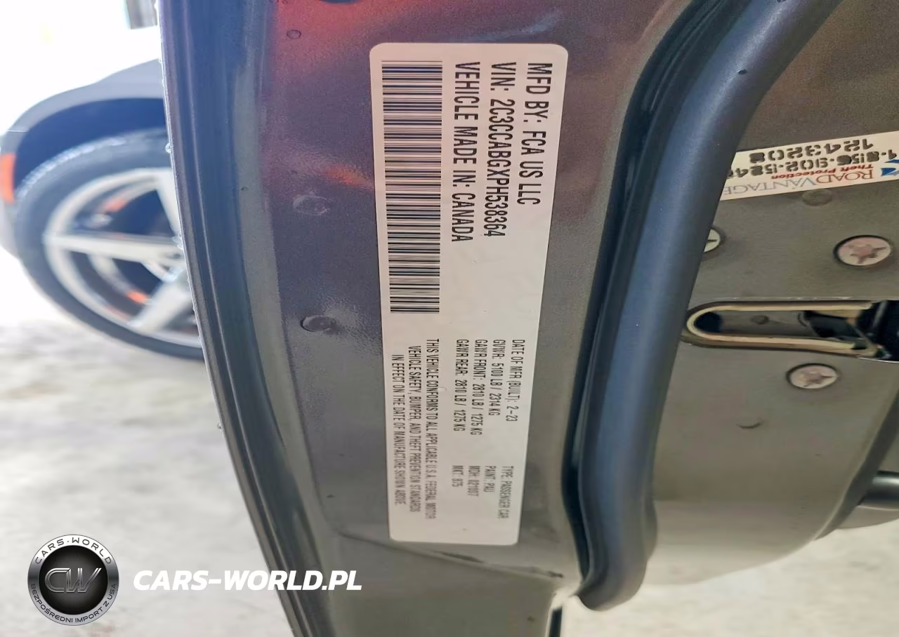 2023 Chrysler 300 S VIN:2C3CCABGXPH538364 - 12