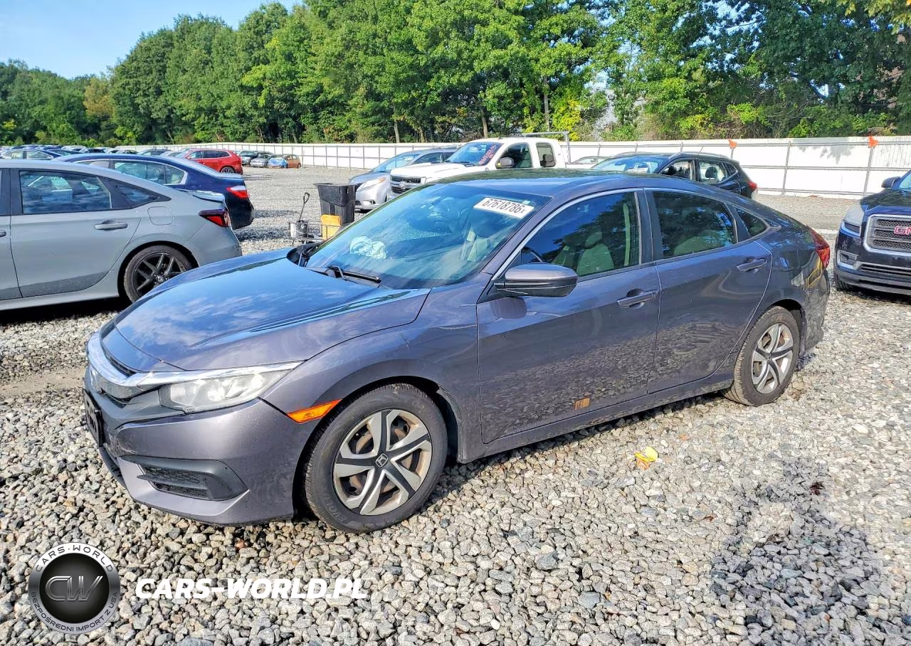 2016 Honda Civic Lx VIN:19XFC2F59GE201932 - 1