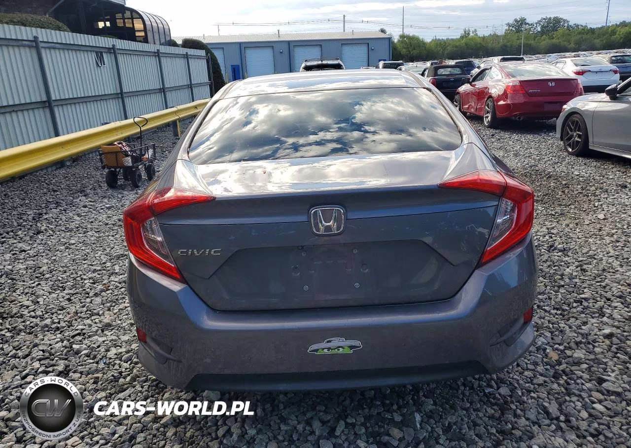 2016 Honda Civic Lx VIN:19XFC2F59GE201932 - 6
