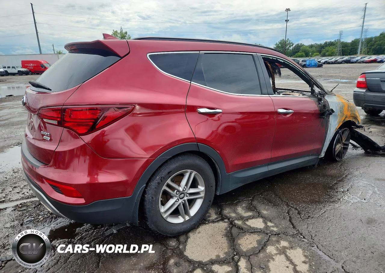 2017 Hyundai Santa Fe Sport 2.4L VIN:5XYZUDLB9HG448324 - 3