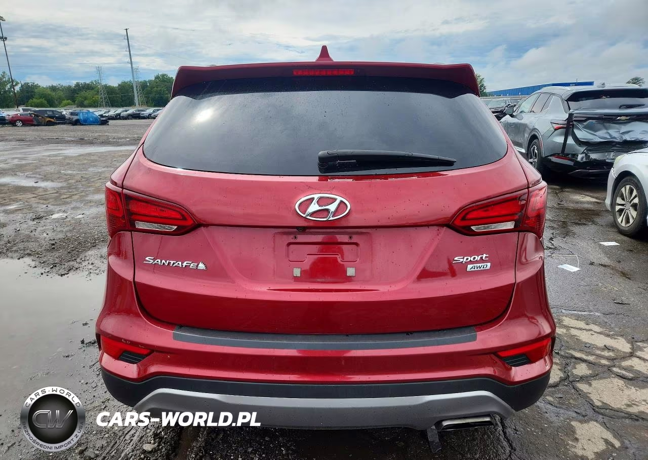 2017 Hyundai Santa Fe Sport 2.4L VIN:5XYZUDLB9HG448324 - 6