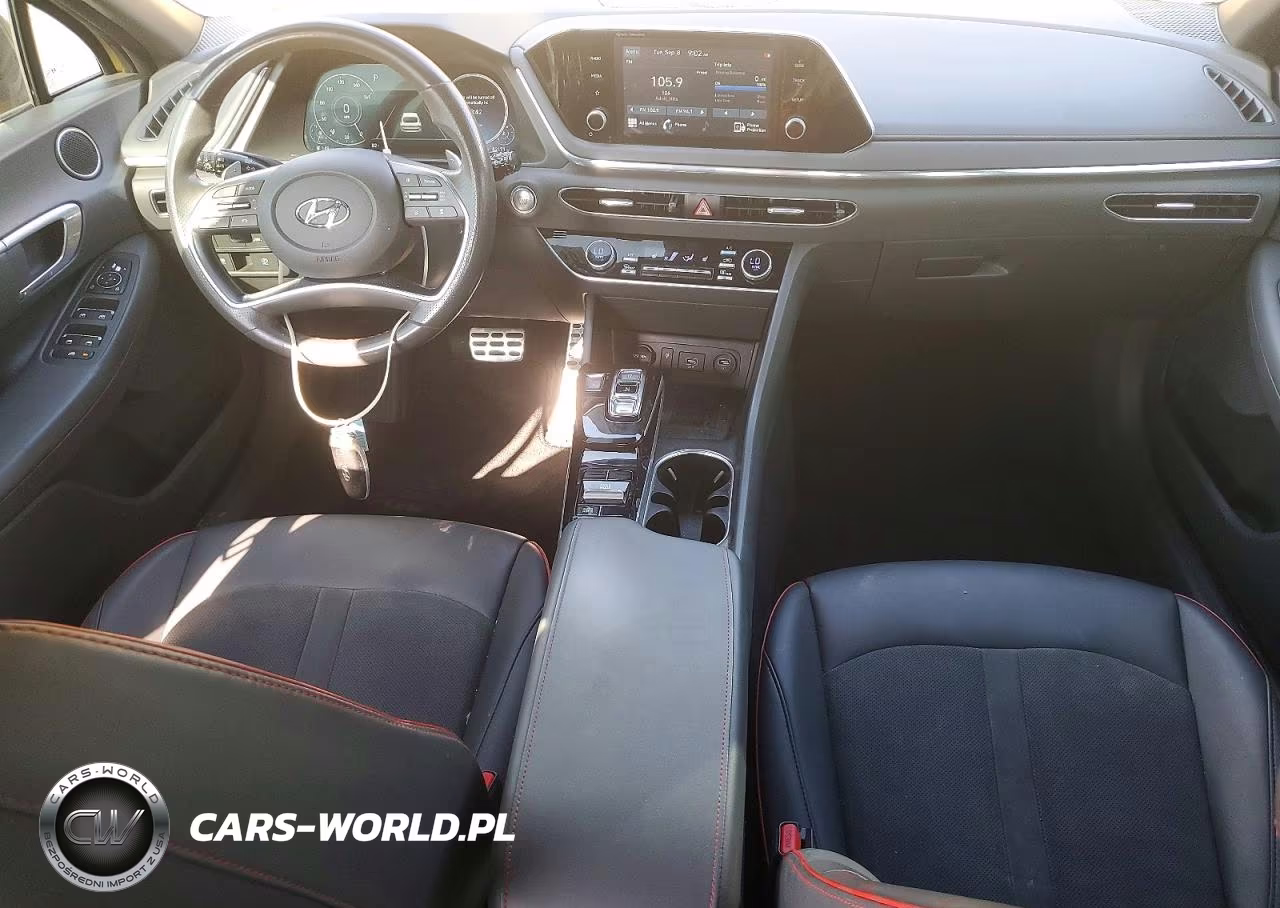 2020 Hyundai Sonata Sel Plus VIN:5NPEJ4J23LH013116 - 8