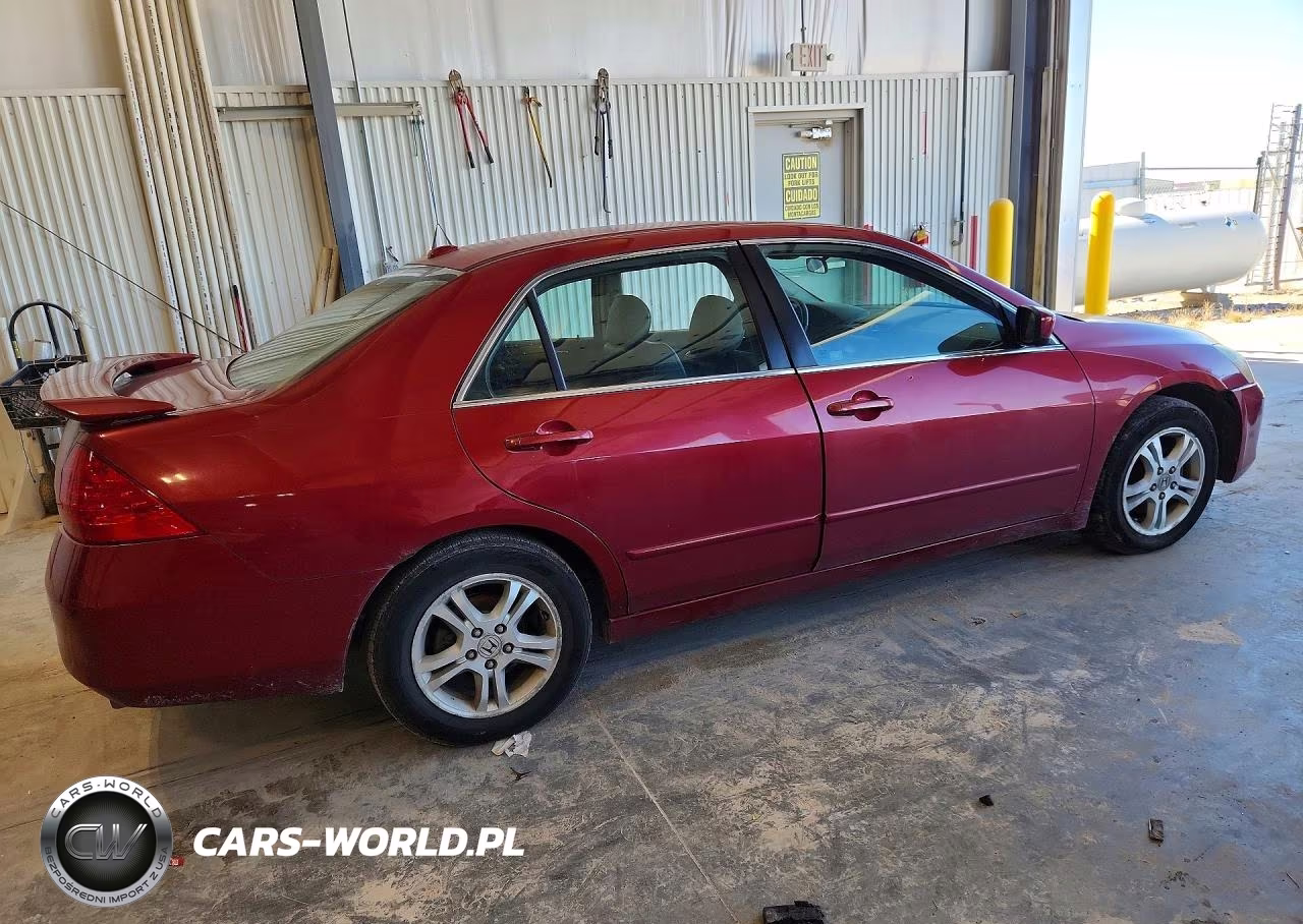 2007 Honda Accord Ex VIN:1HGCM56897A105637 - 3