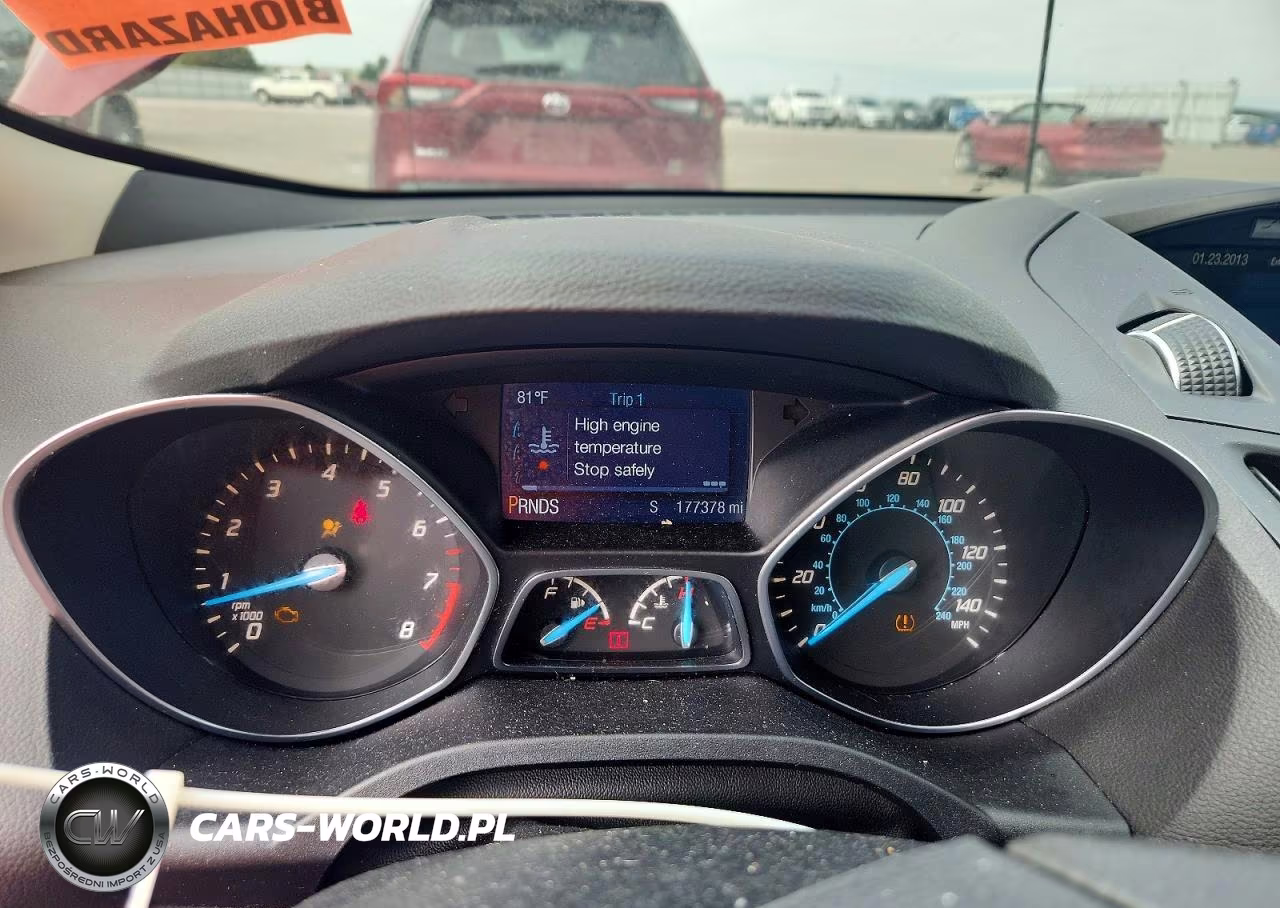 2013 Ford Escape Se VIN:1FMCU9GXXDUC70937 - 9