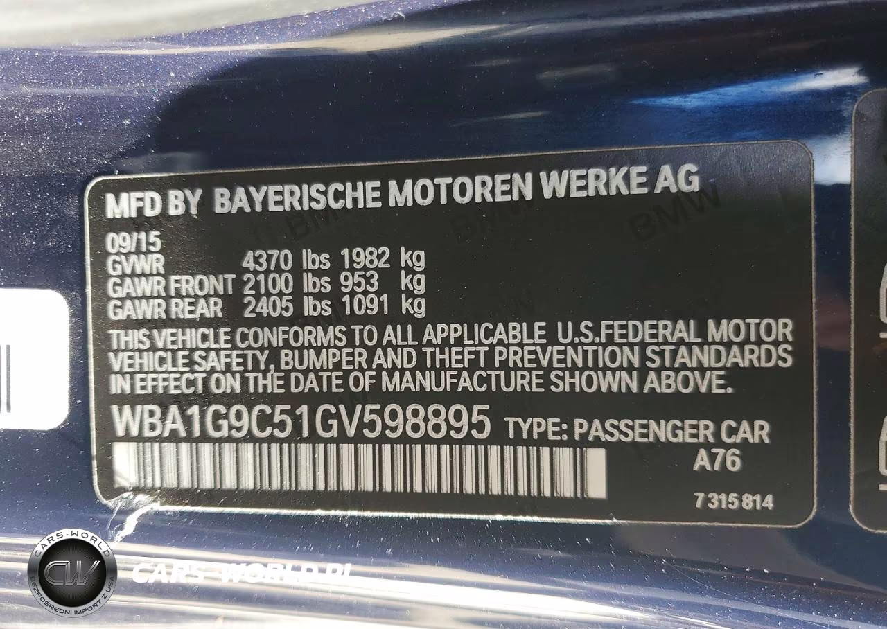 2016 BMW 228 Xi Sulev VIN:WBA1G9C51GV598895 - 12