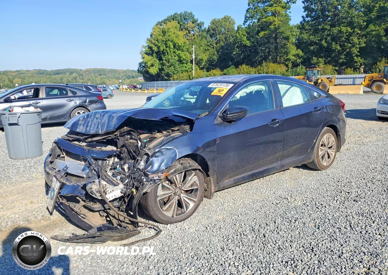 2017 Honda Civic Ex VIN:2HGFC1F39HH631525 - 1