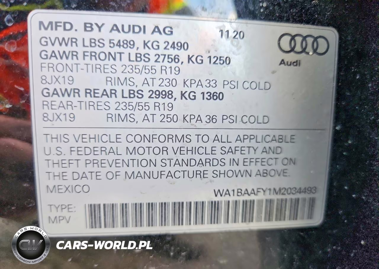 2021 Audi Q5 Premium Plus VIN:WA1BAAFY1M2034493 - 13