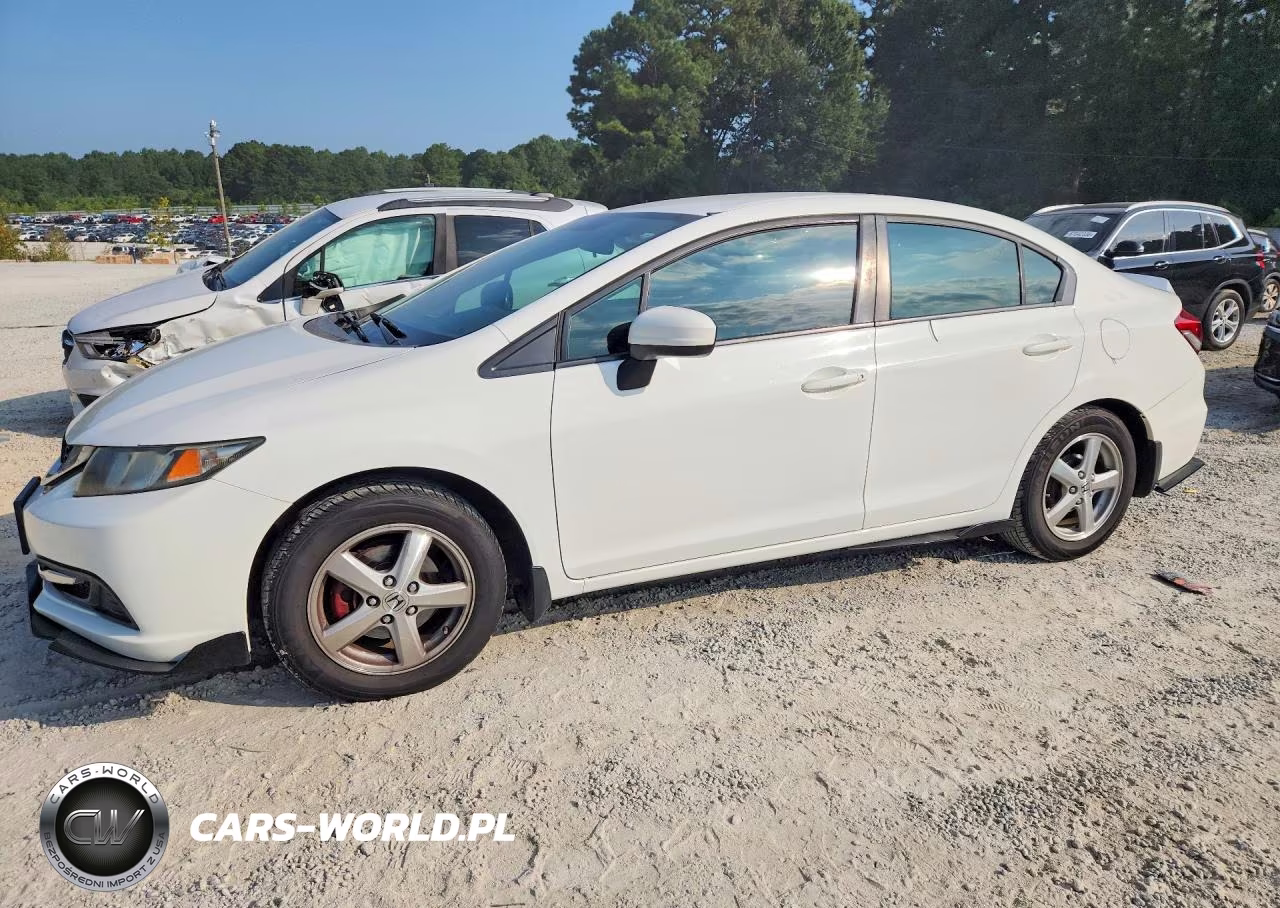 2014 Honda Civic Lx VIN:19XFB2F5XEE025490 - 1