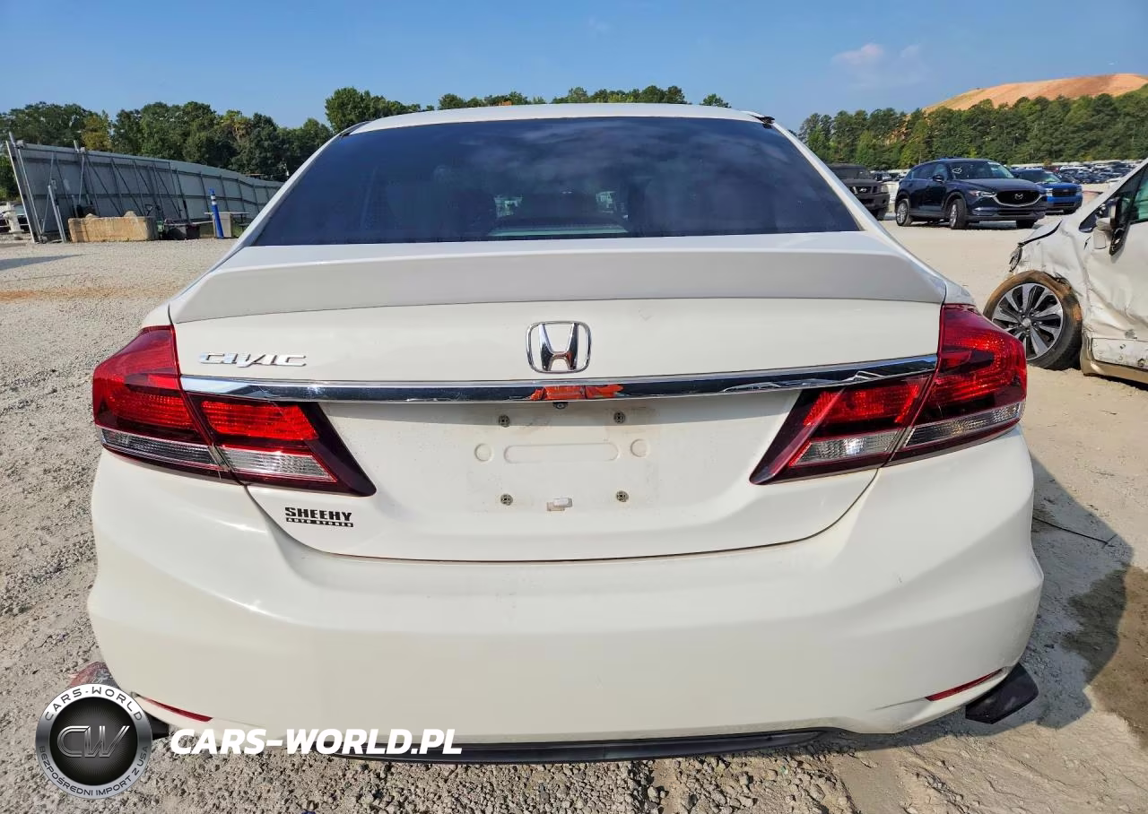 2014 Honda Civic Lx VIN:19XFB2F5XEE025490 - 6