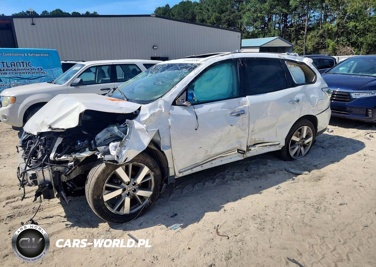 2013 Nissan Pathfinder S VIN:5N1AR2MM5DC670291 - 1