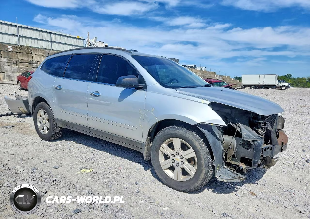 2012 Chevrolet Traverse Lt VIN:1GNKRGED2CJ153276 - 4