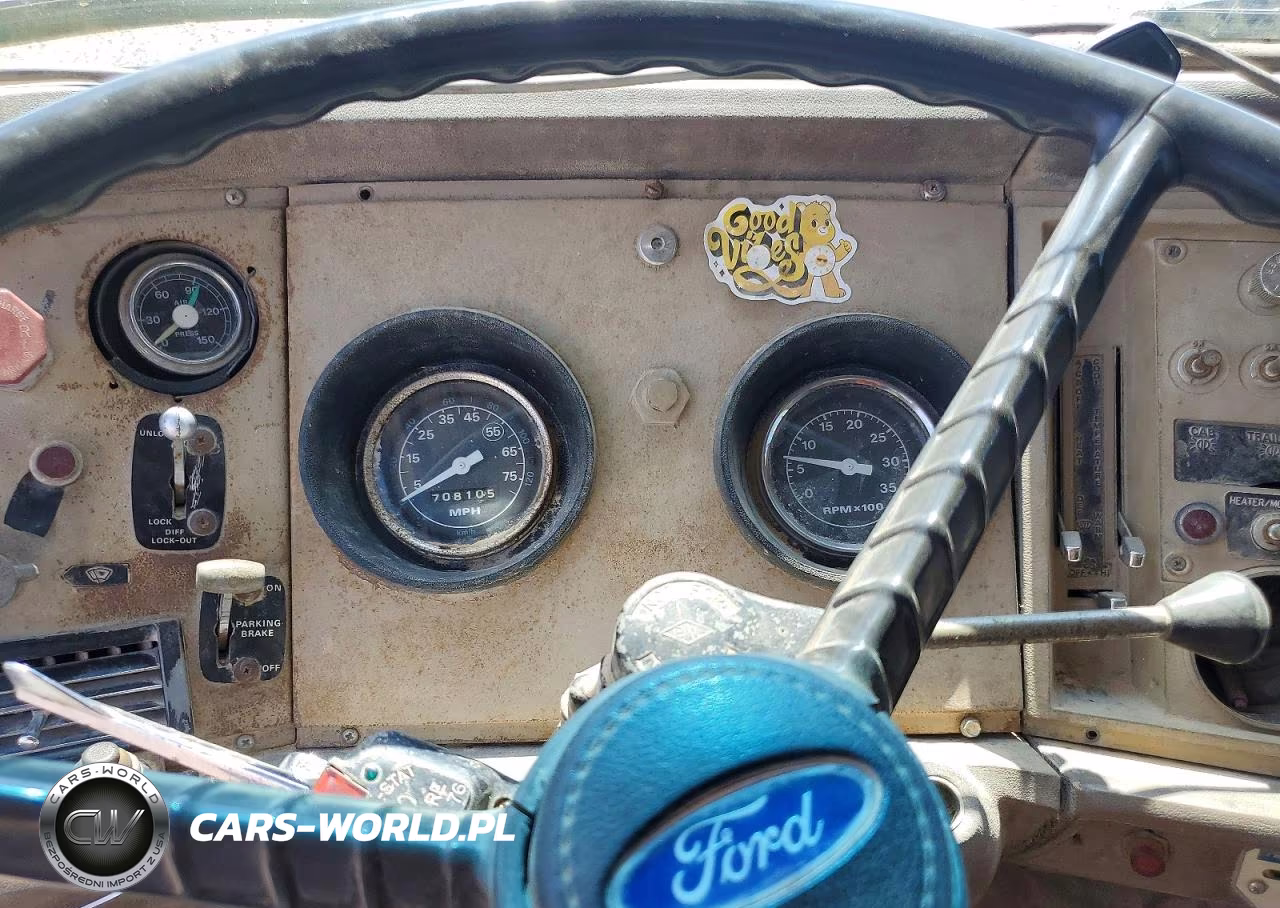 1982 Ford N-Series Lnt9000 Dump Truck VIN:1FDYW90W8CVA23541 - 9