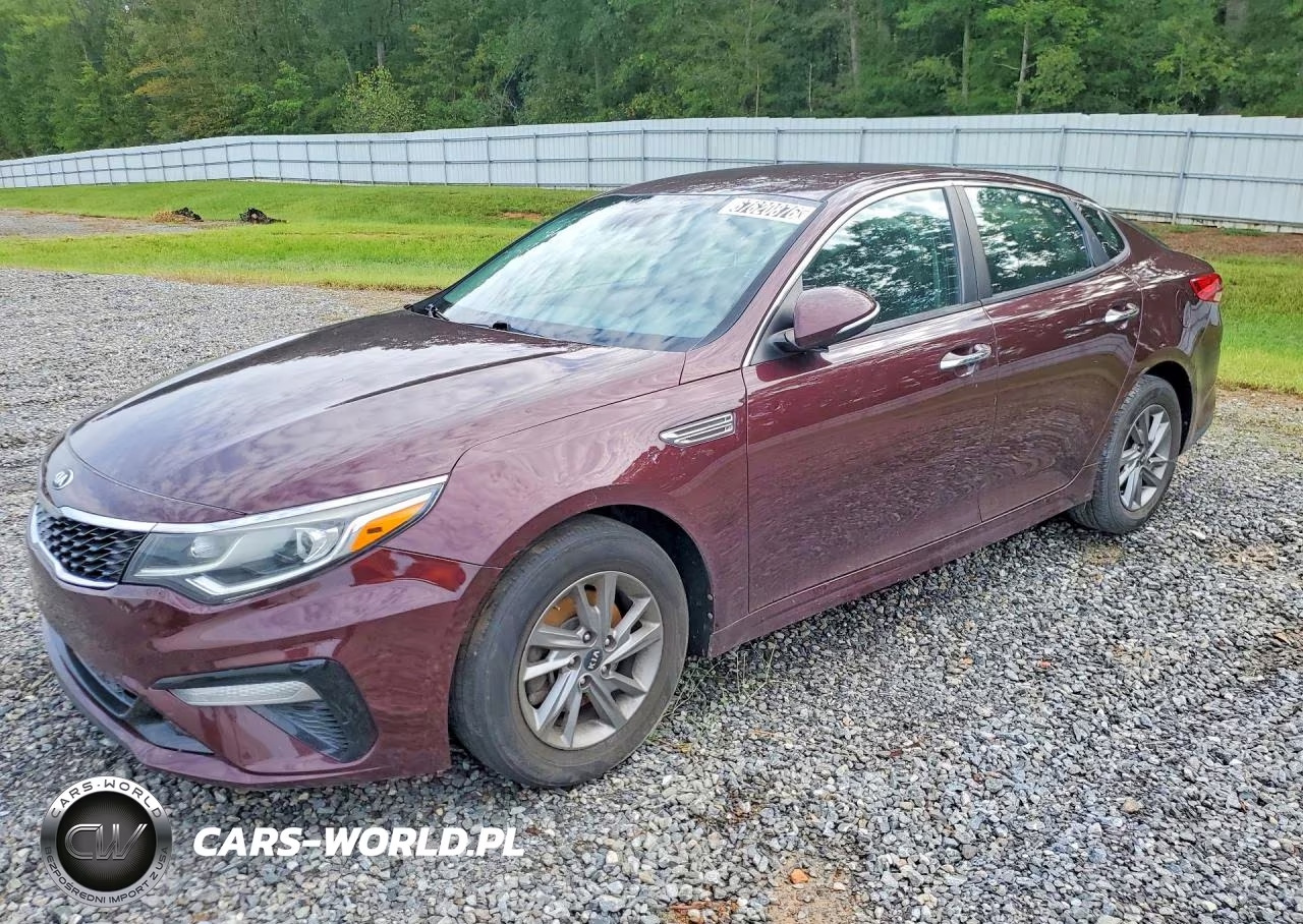 2019 Kia Optima Lx VIN:5XXGT4L39KG363742 - 1