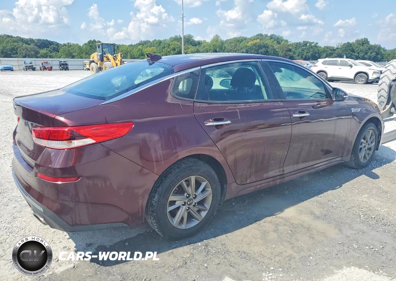 2019 Kia Optima Lx VIN:5XXGT4L39KG363742 - 3