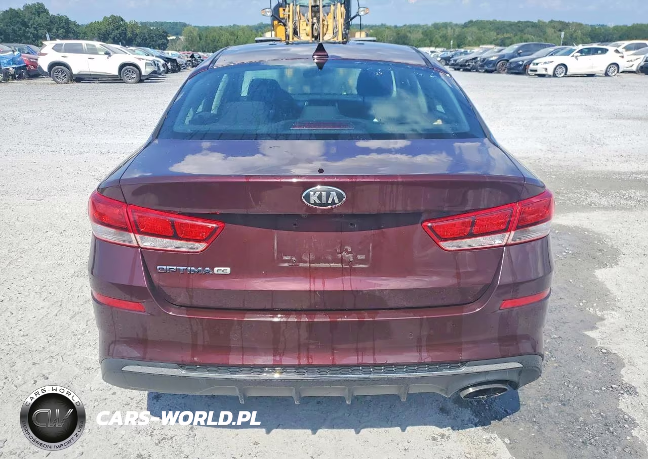 2019 Kia Optima Lx VIN:5XXGT4L39KG363742 - 6