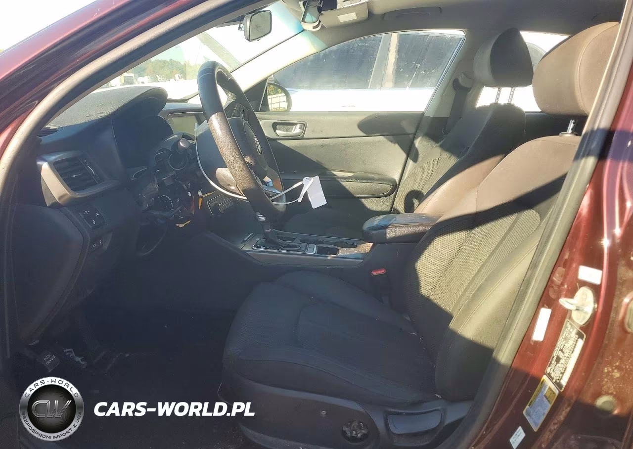 2019 Kia Optima Lx VIN:5XXGT4L39KG363742 - 7