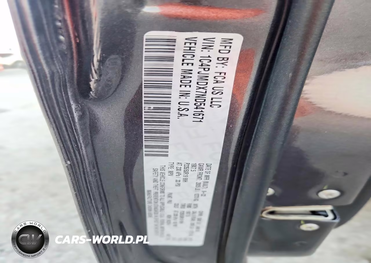 2022 Jeep Cherokee Limited VIN:1C4PJMDX7ND541671 - 13