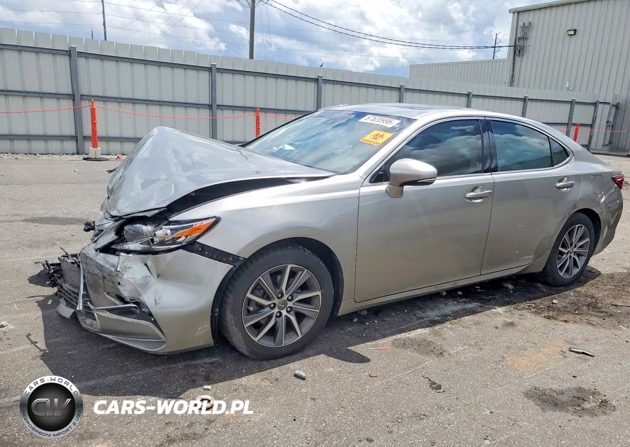 2017 Lexus Es 300H VIN:JTHBW1GG0H2149457 - 1