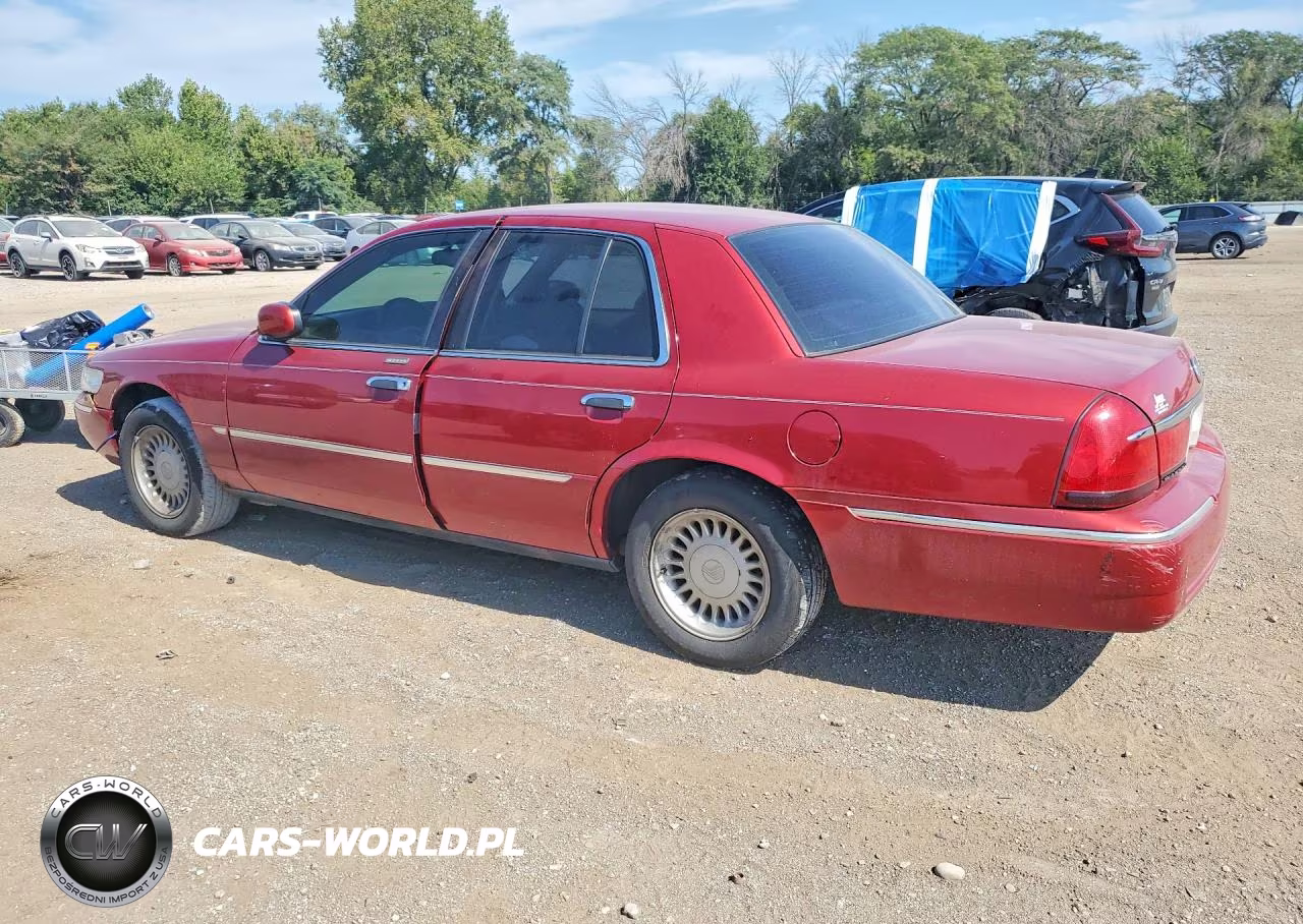 2000 Mercury Grand Marquis Ls VIN:2MEFM75W0YX729194 - 2