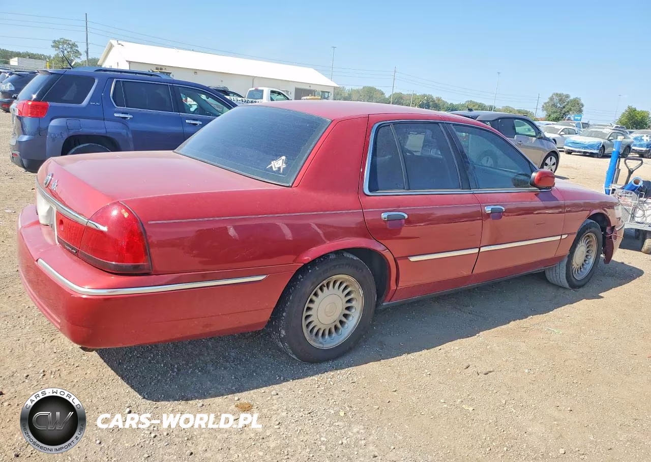 2000 Mercury Grand Marquis Ls VIN:2MEFM75W0YX729194 - 3