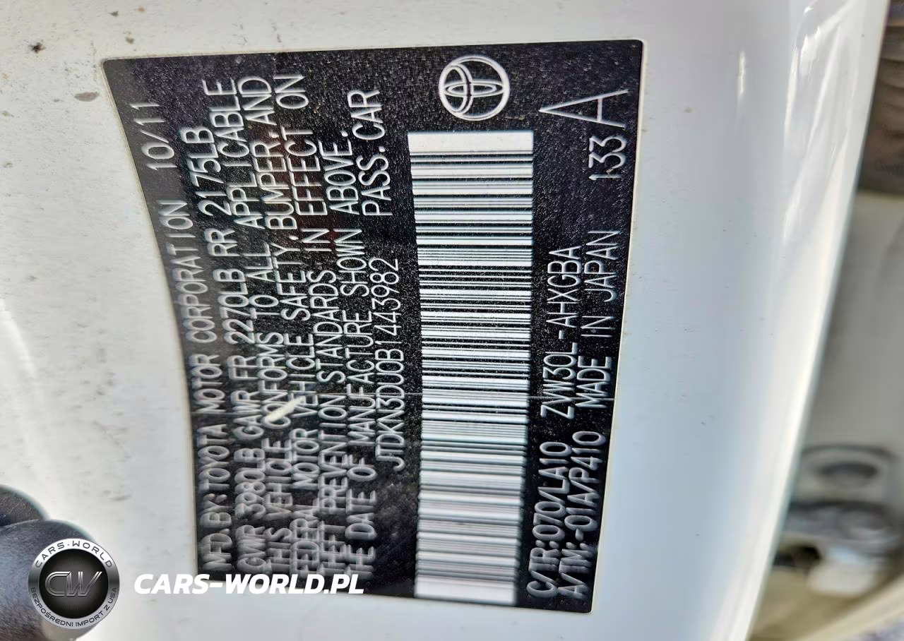 2011 Toyota Prius Four VIN:JTDKN3DU0B1443982 - 12