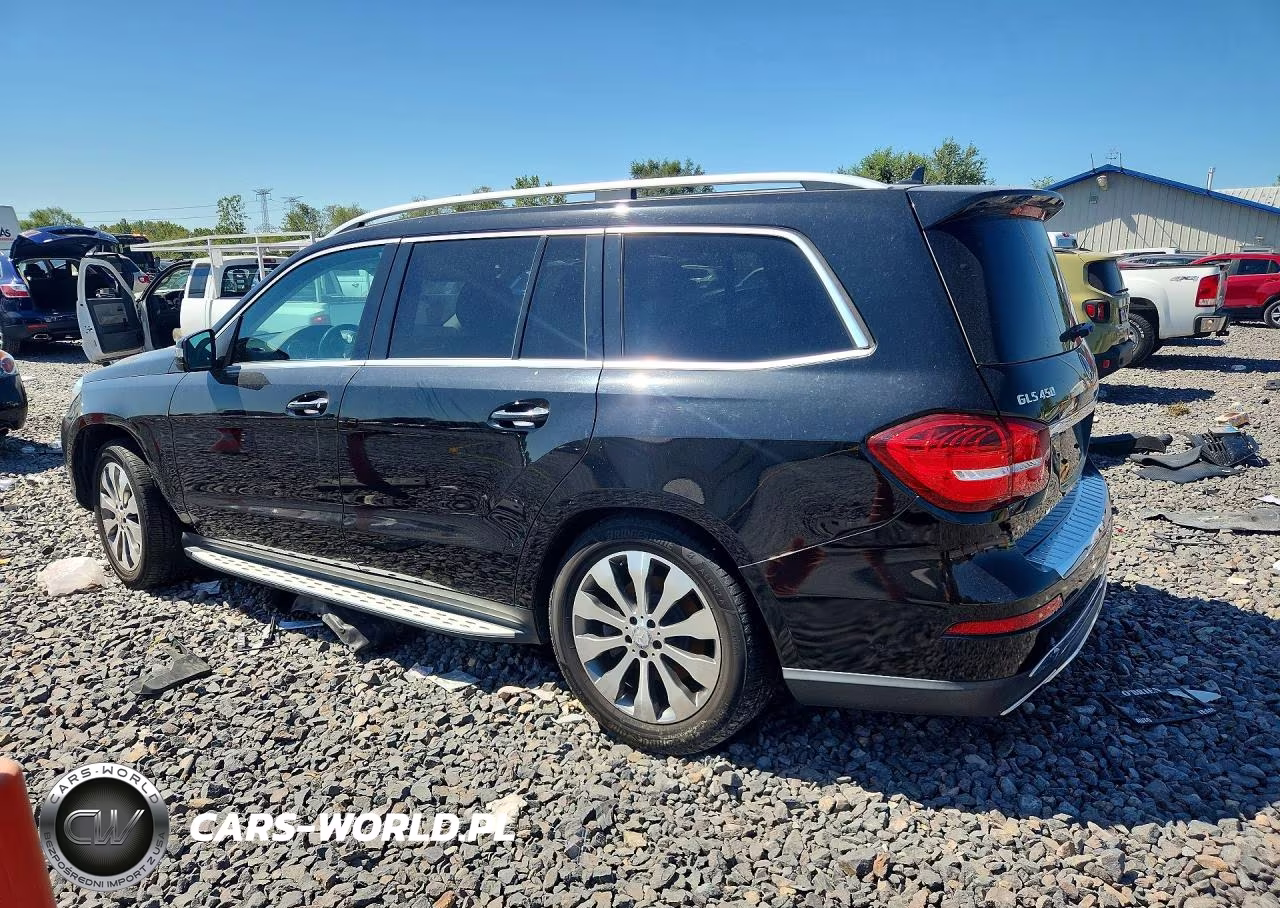 2017 Mercedes-Benz Gls 450 4Matic VIN:4JGDF6EE1HA745980 - 2