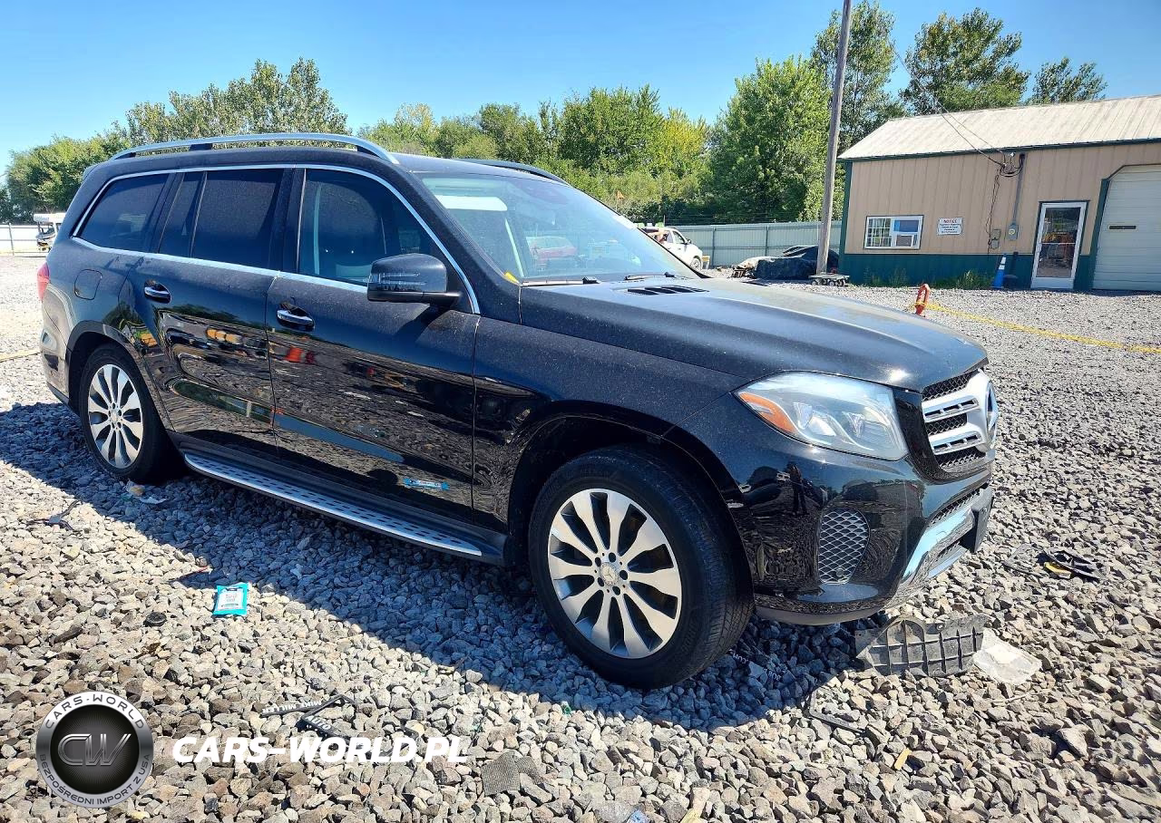2017 Mercedes-Benz Gls 450 4Matic VIN:4JGDF6EE1HA745980 - 4