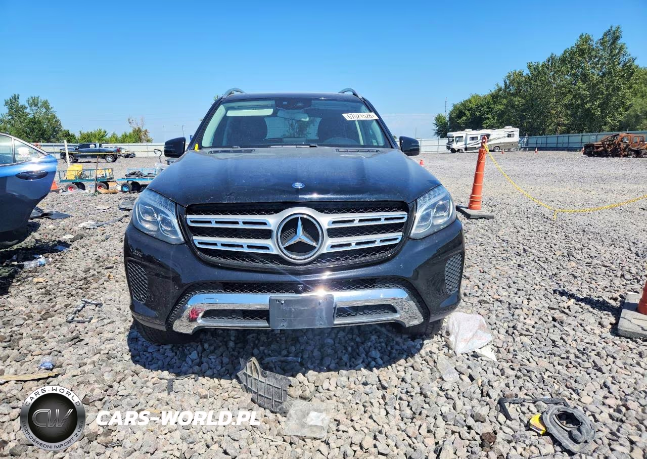 2017 Mercedes-Benz Gls 450 4Matic VIN:4JGDF6EE1HA745980 - 5