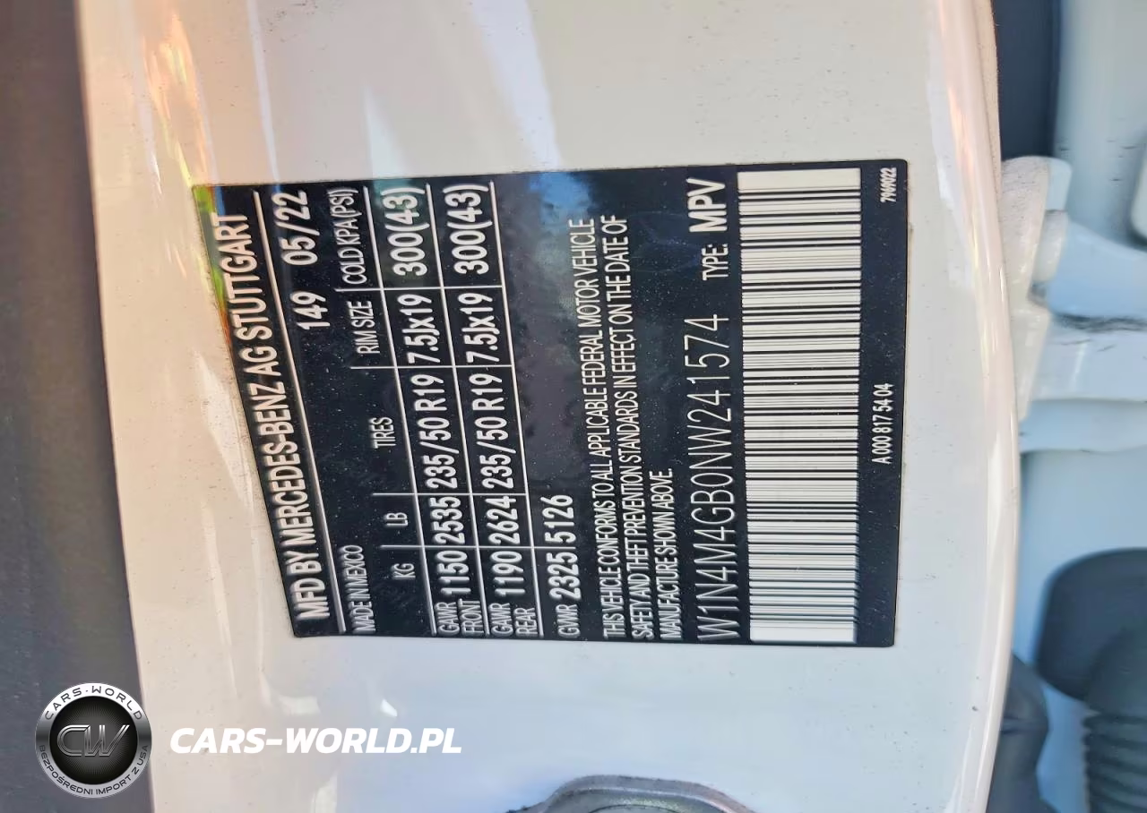 2022 Mercedes-Benz Glb 250 VIN:W1N4M4GB0NW241574 - 12