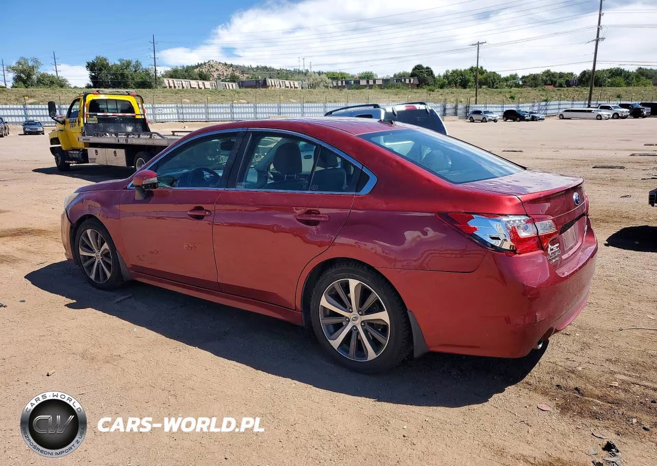 2016 Subaru Legacy 2.5I Limited VIN:4S3BNAN6XG3014008 - 2