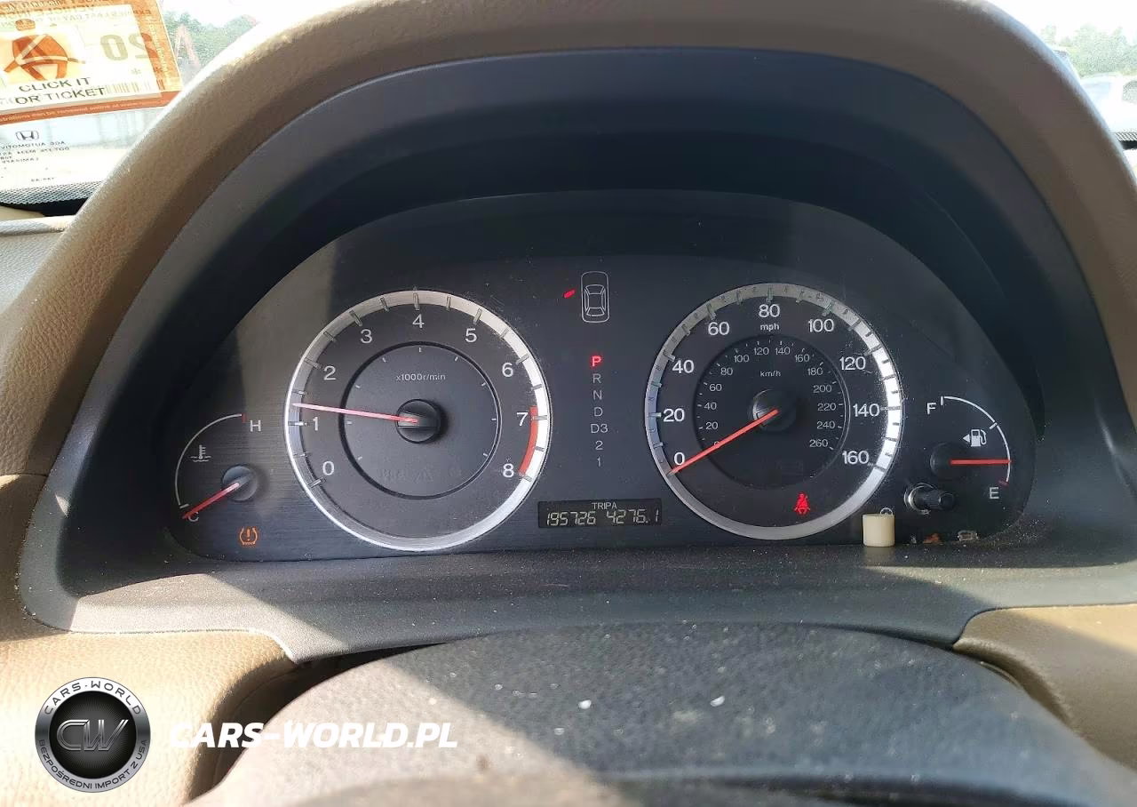 2008 Honda Accord Lxp VIN:1HGCP26468A078966 - 9