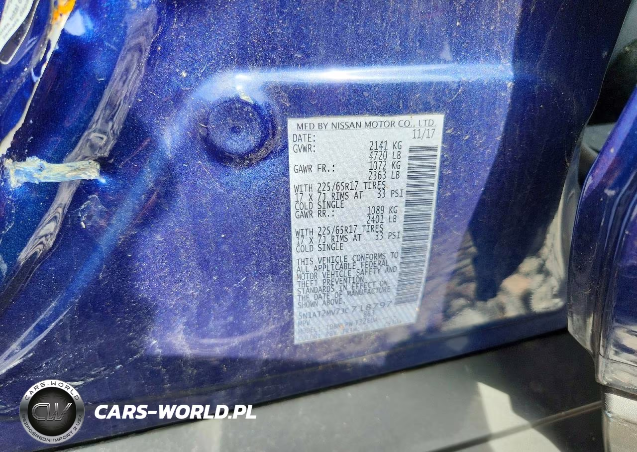 2018 Nissan Rogue S VIN:5N1AT2MV7JC718797 - 12