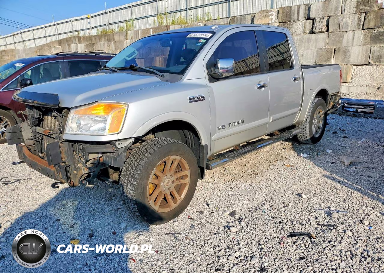2012 Nissan Titan Sv VIN:1N6BA0EC1CN301387 - 1