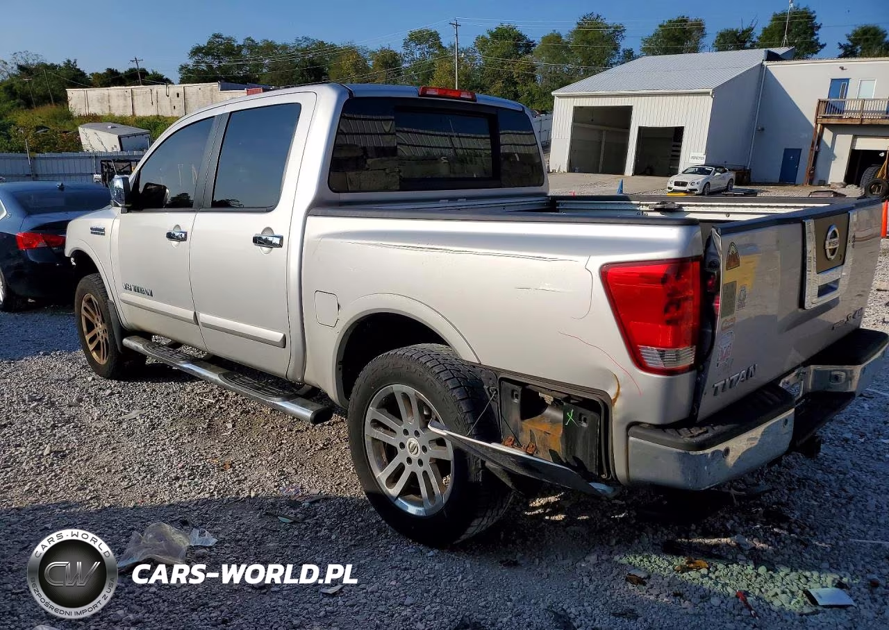 2012 Nissan Titan Sv VIN:1N6BA0EC1CN301387 - 2
