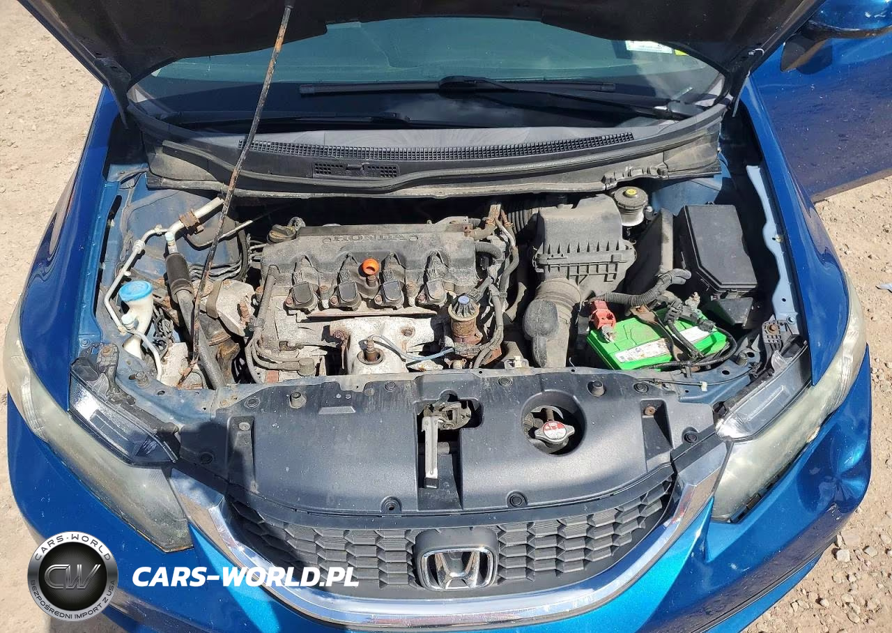 2013 Honda Civic Lx VIN:2HGFB2F5XDH584509 - 11