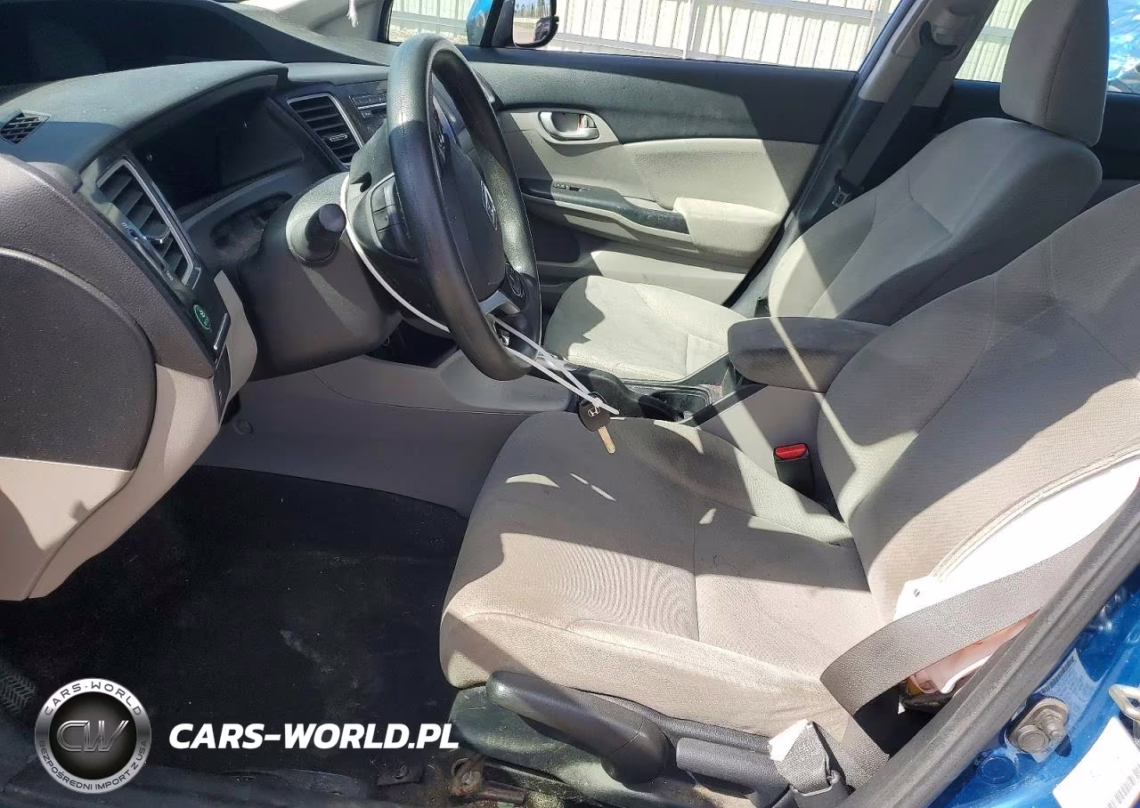 2013 Honda Civic Lx VIN:2HGFB2F5XDH584509 - 7