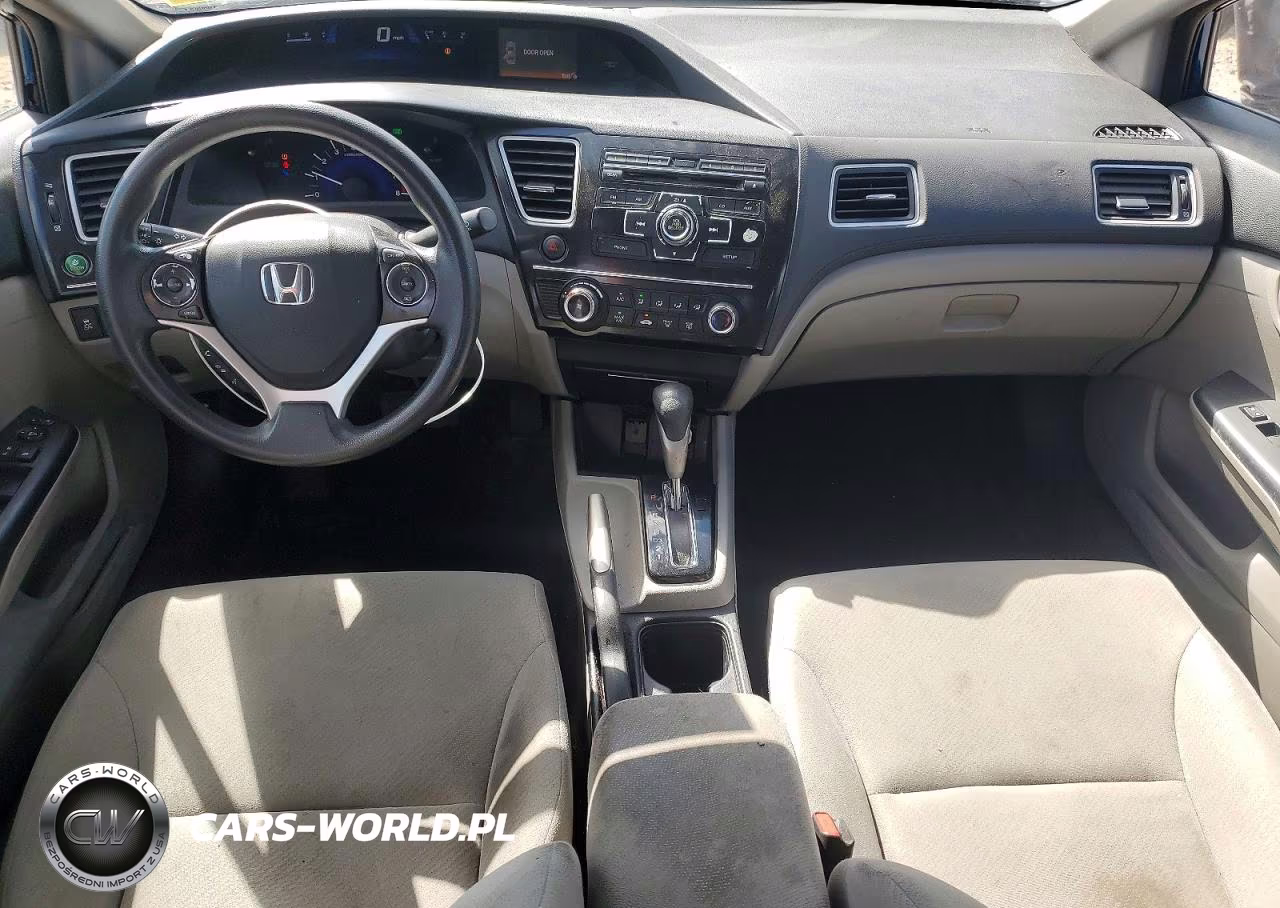 2013 Honda Civic Lx VIN:2HGFB2F5XDH584509 - 8