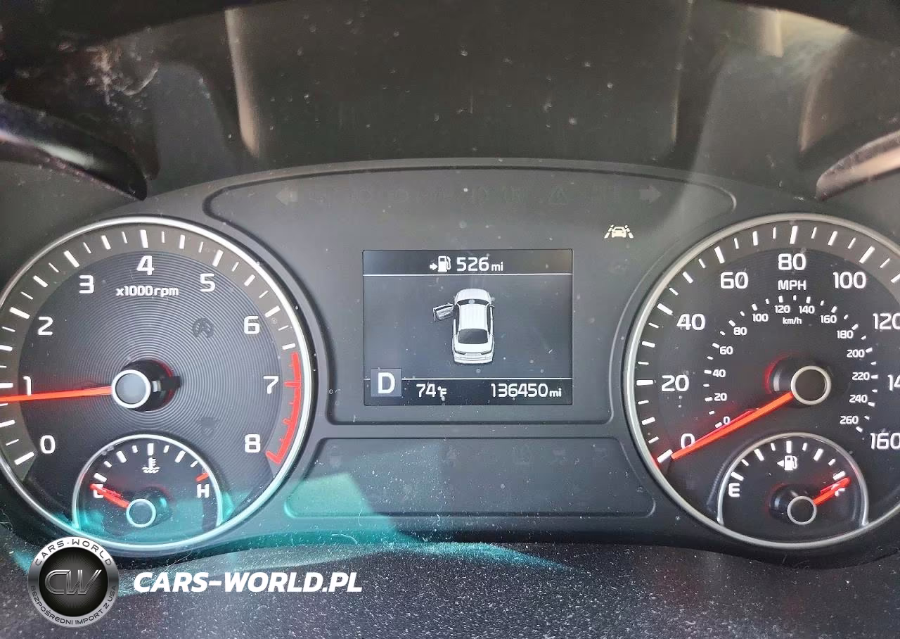 2019 Kia Optima Lx VIN:5XXGT4L39KG343118 - 9