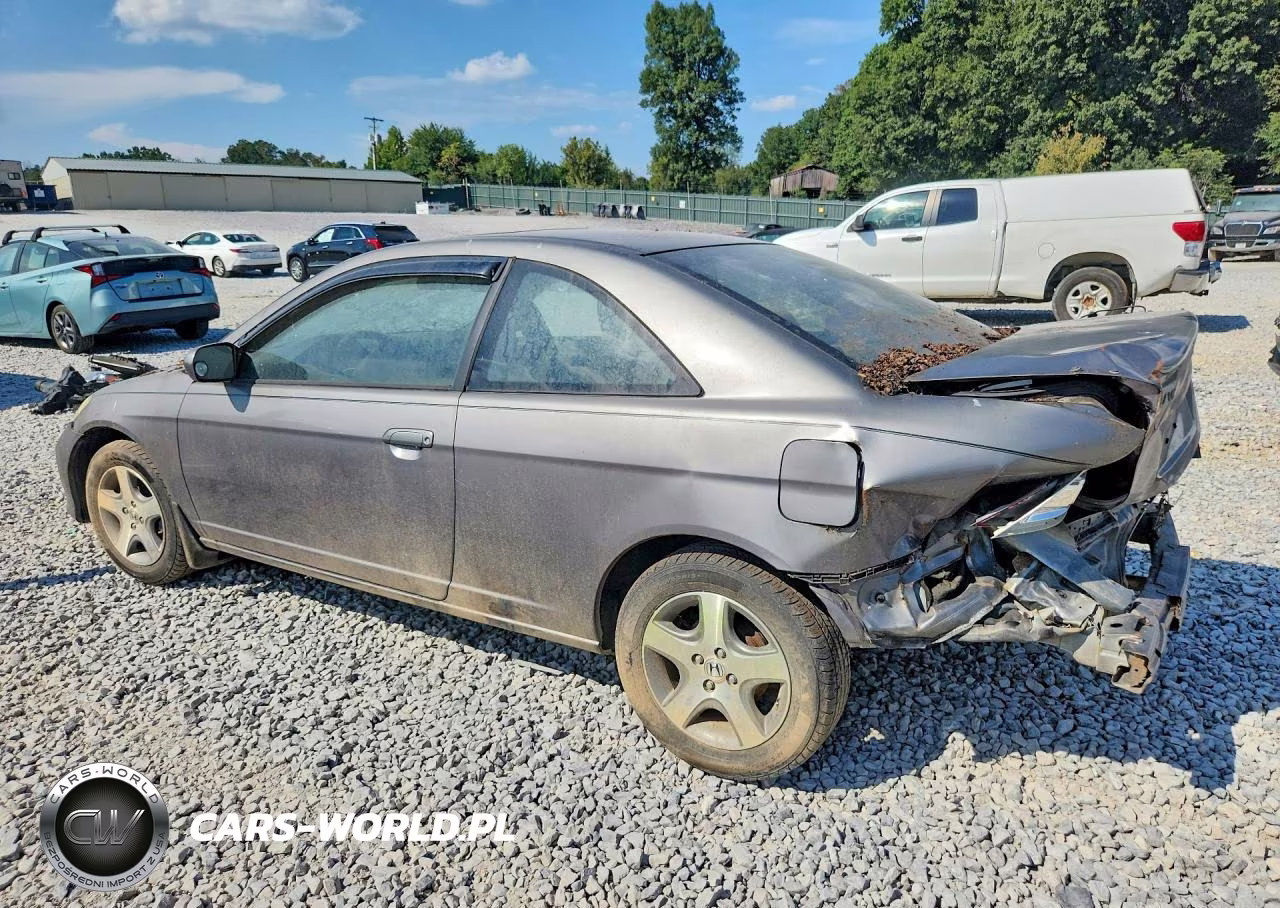 2004 Honda Civic Ex VIN:1HGEM21954L051163 - 2