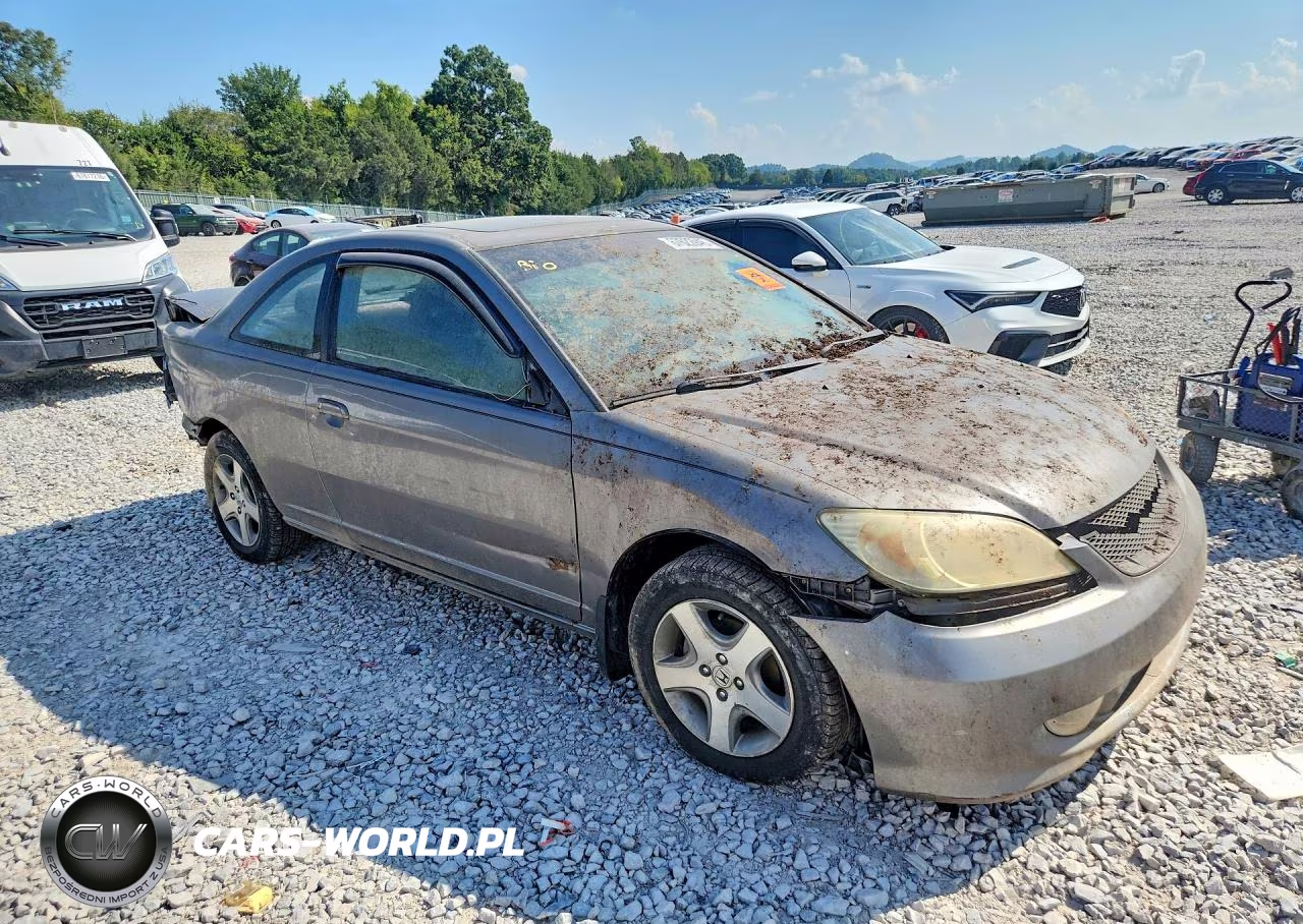 2004 Honda Civic Ex VIN:1HGEM21954L051163 - 4
