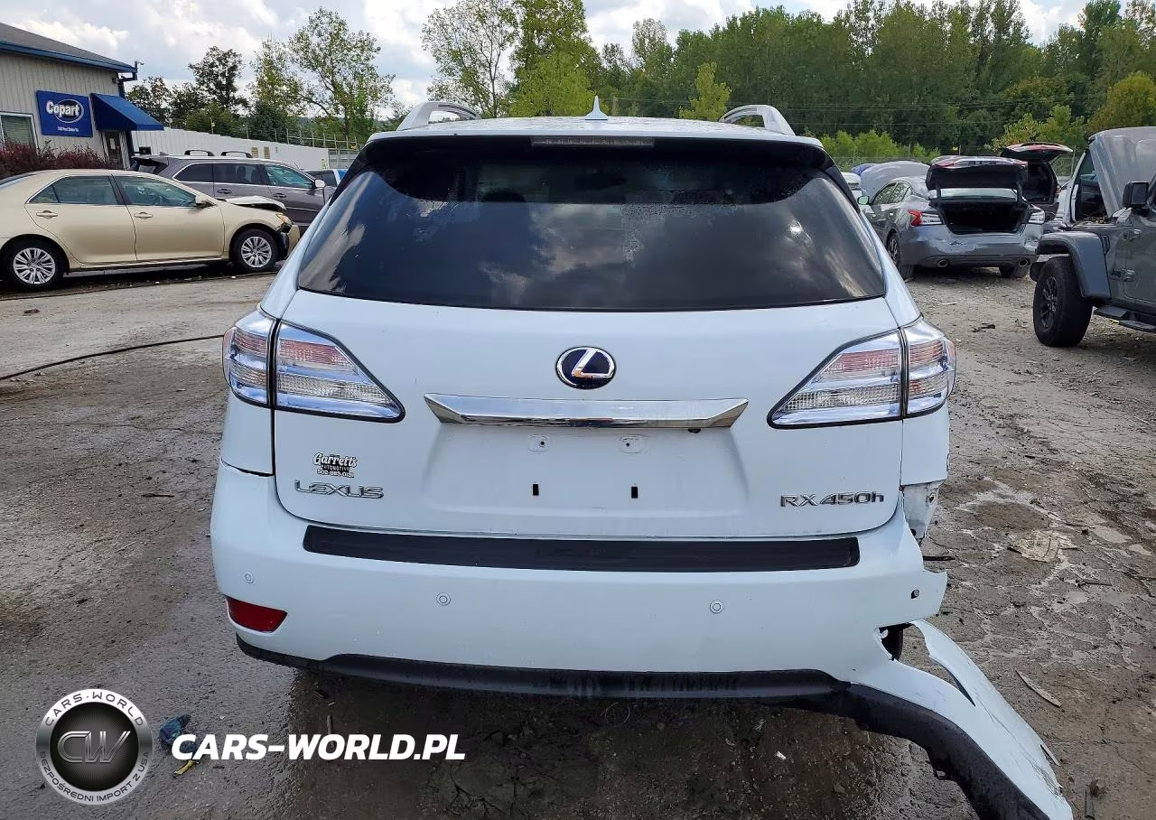 2010 Lexus Rx 450H VIN:JTJBC1BAXA2019377 - 6