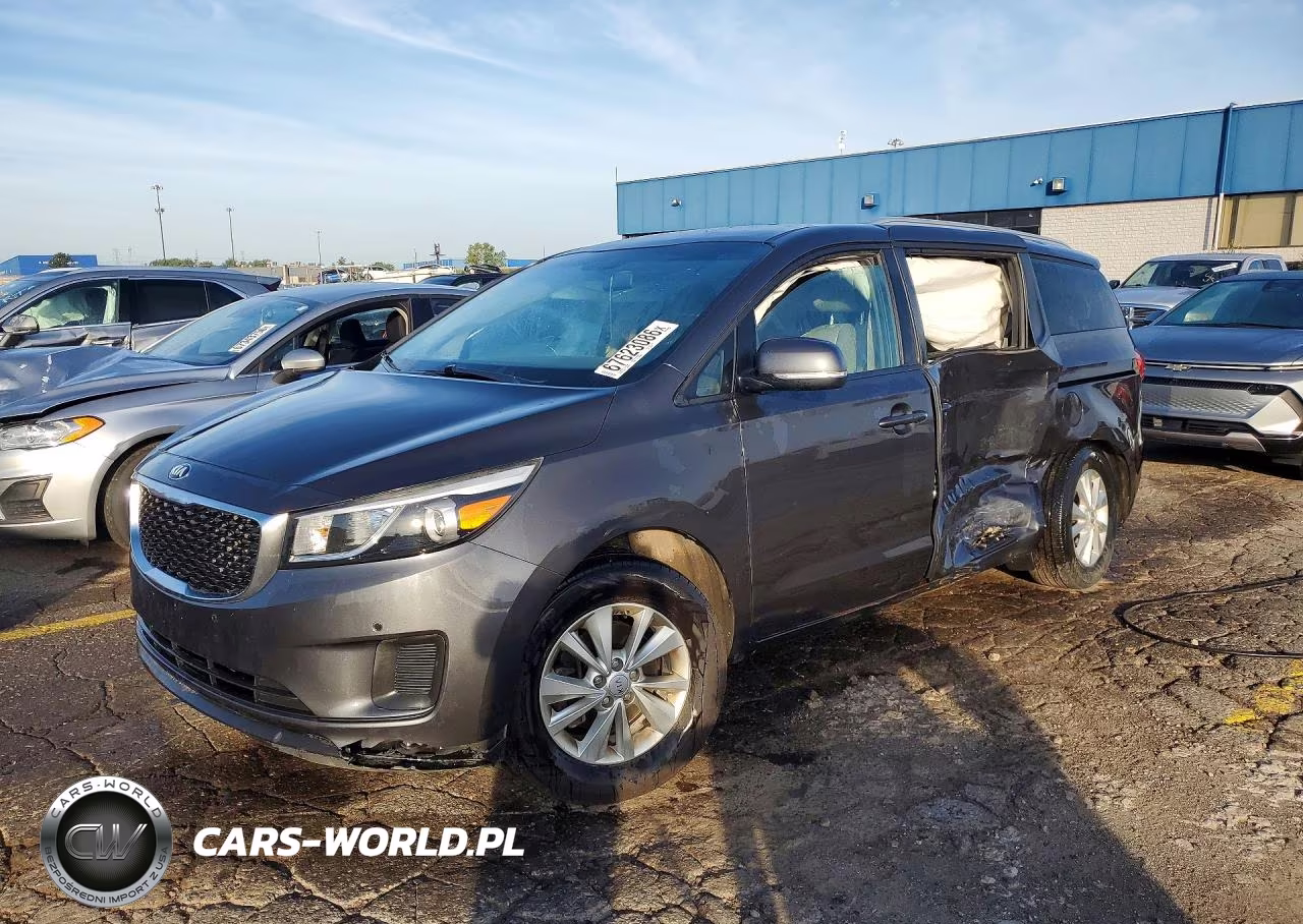 2017 Kia Sedona Lx VIN:KNDMB5C18H6325503 - 1