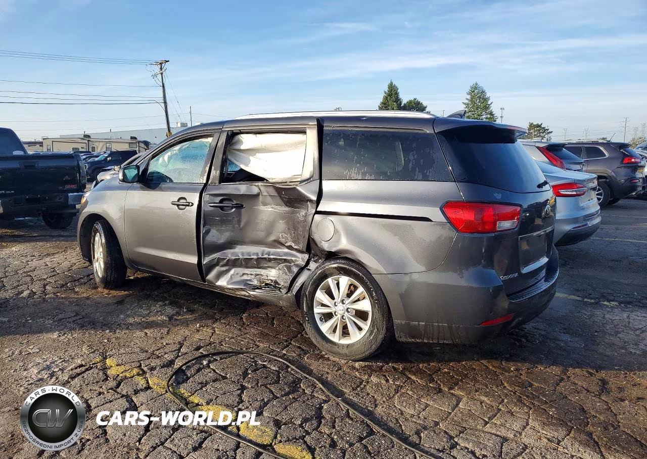 2017 Kia Sedona Lx VIN:KNDMB5C18H6325503 - 2