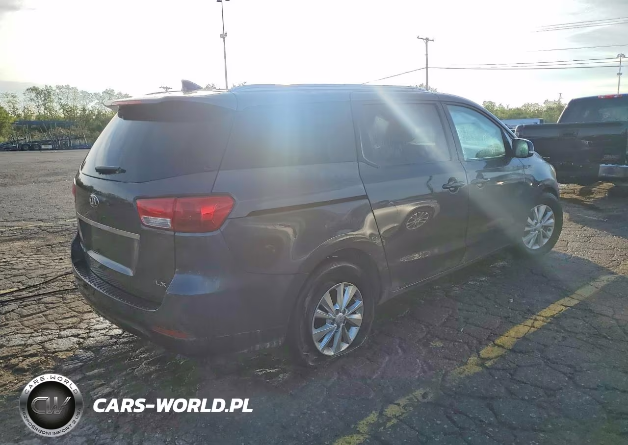 2017 Kia Sedona Lx VIN:KNDMB5C18H6325503 - 3