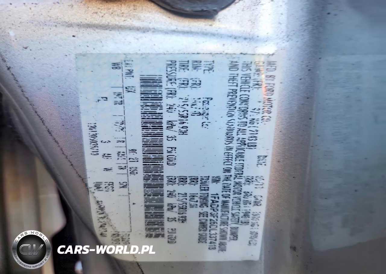 2013 Ford Focus Se VIN:1FADP3F26DL337418 - 13