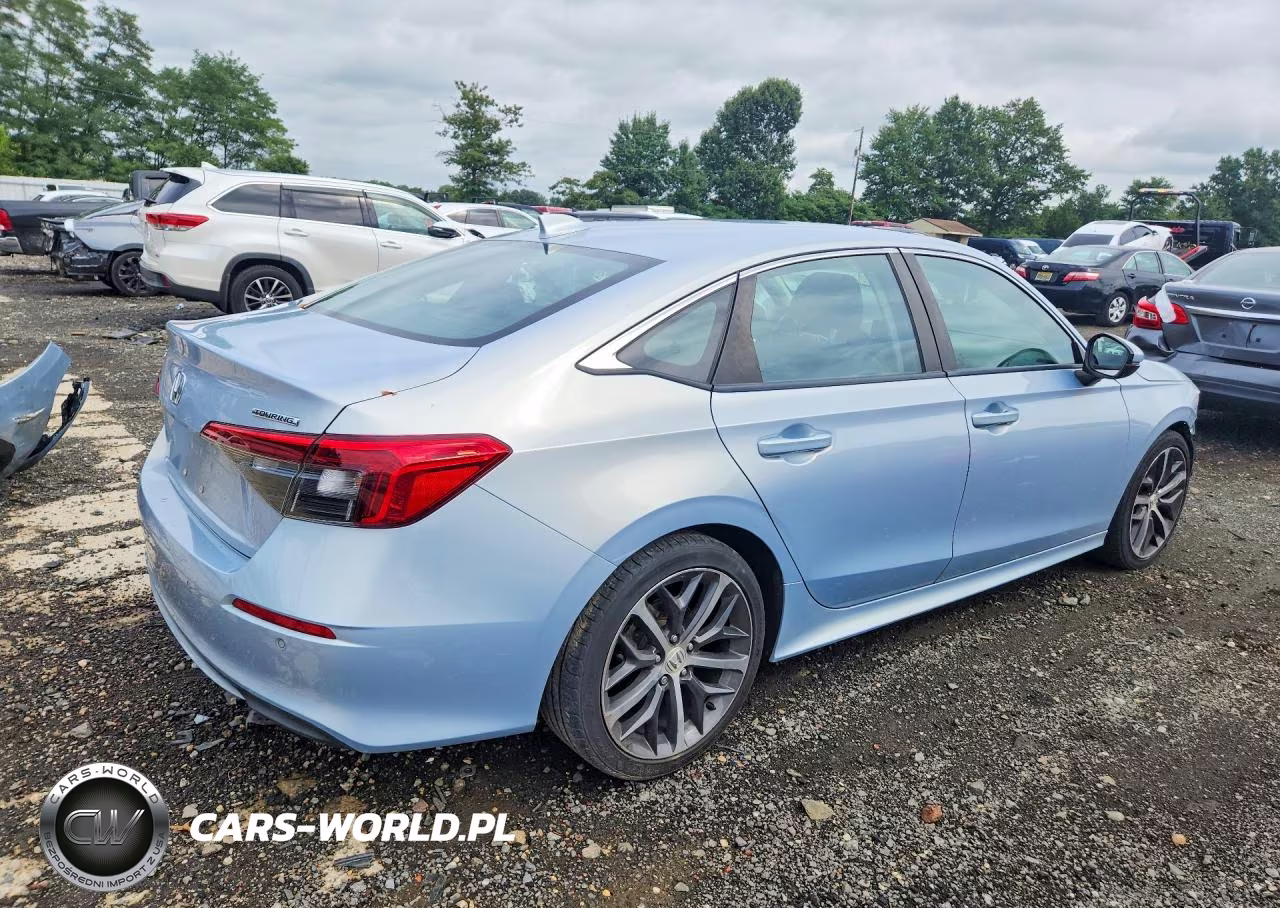 2022 Honda Civic Touring VIN:2HGFE1F94NH300071 - 3