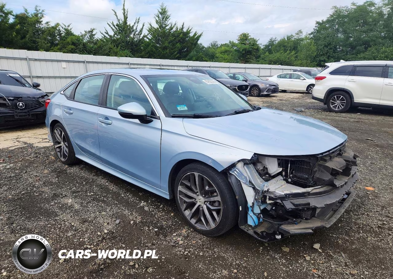 2022 Honda Civic Touring VIN:2HGFE1F94NH300071 - 4