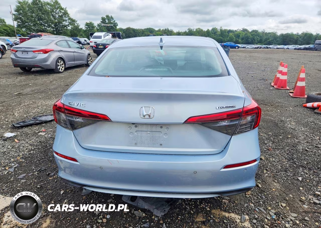 2022 Honda Civic Touring VIN:2HGFE1F94NH300071 - 6